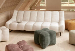 sofa skandynawska i pufa Xtra